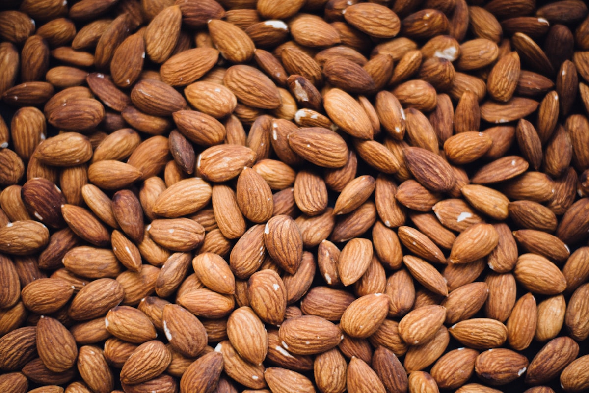 Almonds ready for confirmed wholesale orders